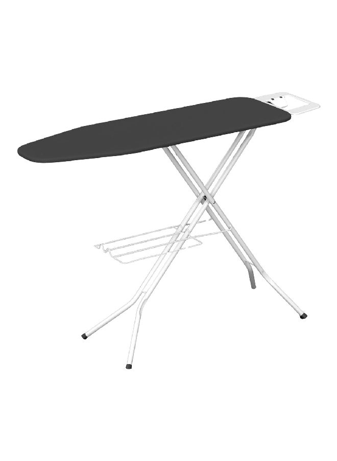 HONEYBEE Mesh Top Freestanding Ironing Board Dark Grey and White 48 x 15 x 122 cm 1548H2-30X20  - Image 1
