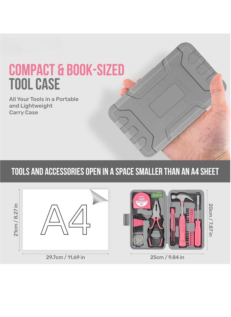 Hardware Tool Set, Multi-purpose Screwdriver Tool Set, Home Utility Tool Set, Suitable for Repairing Cars, Furniture Assembly (25-Piece Set)