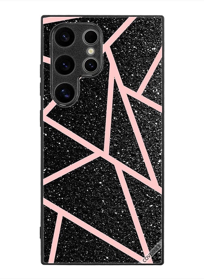 Covernex Protective Case Cover For Samsung Galaxy S24 Ultra Glitters & Paths Pattern - Image 1
