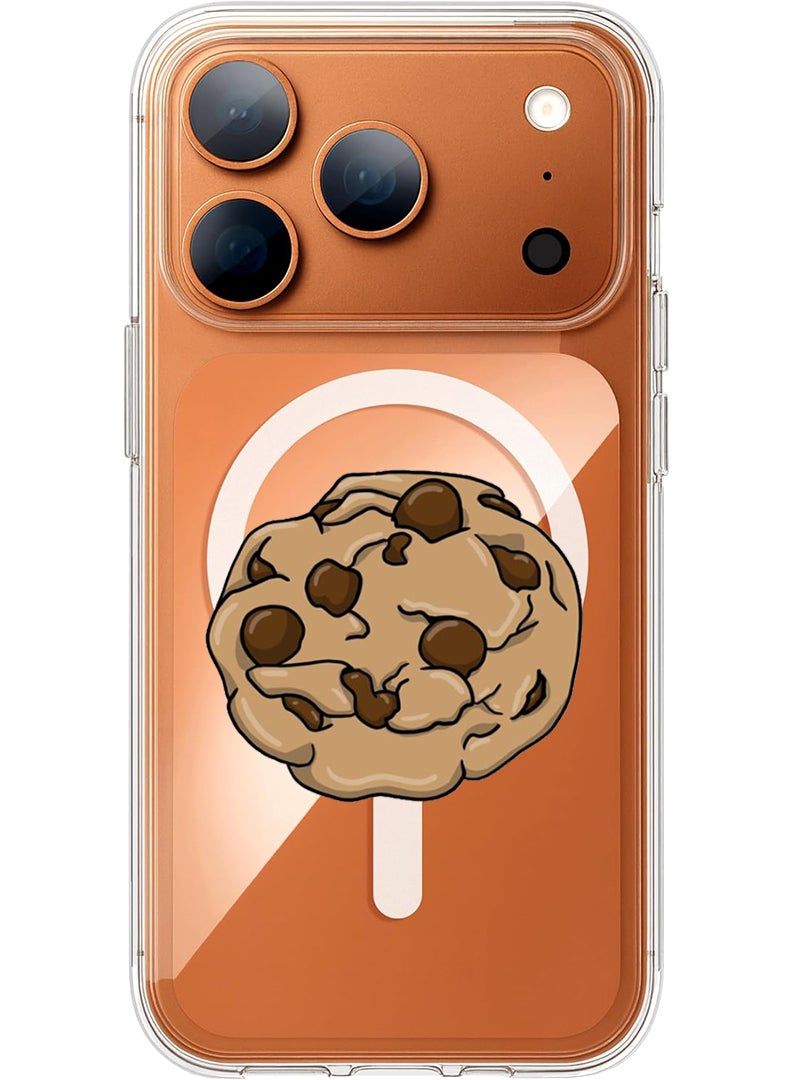 Theodor Magnetic Case for Apple iPhone 17 Pro Compatible with MagSafe Wireless Charging, Shockproof Phone Bumper Cover - Cooky - Image 1