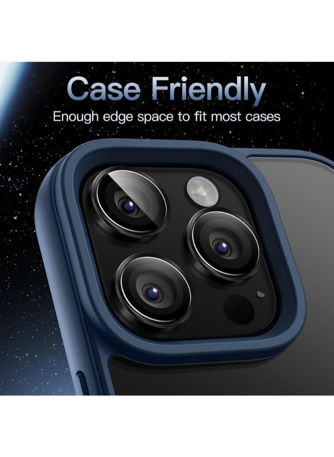 Protect PROTECT Xzoom Lens Protector for iPhone 16 Pro / 16 Pro Max | Sapphire Glass, Metal Frame, Ultra Clear, Black – Model: XIP16PBLK  - Image 5
