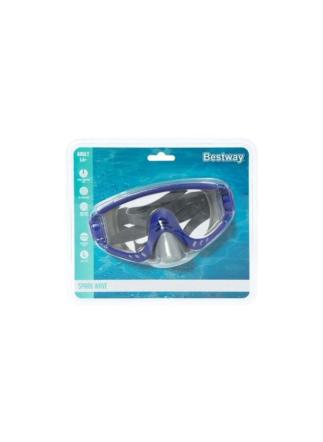 Bestway Bestway - Spark Wave Diving Mask - Blue - 22044  - Image 4