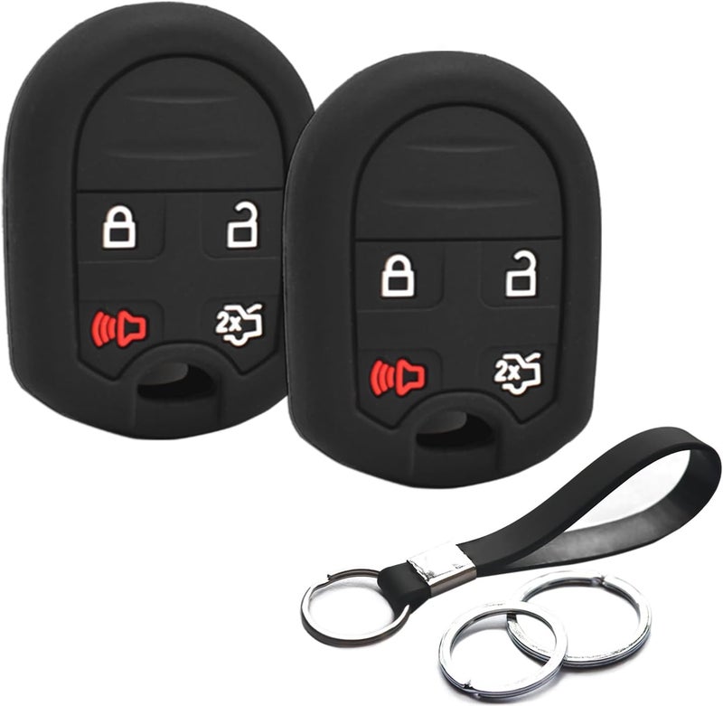 INFIPAR Key Fob Cover Case for Ford Vehicles - Image 1