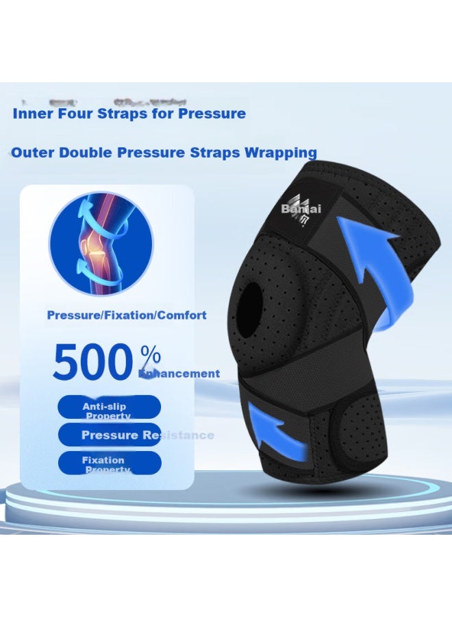 Bamel Baimaier Knee Brace For Men And Women, Professional Medical Grade Knee Support For Meniscus Injury, Fluid Aculation, Running, Hiking - Image 5