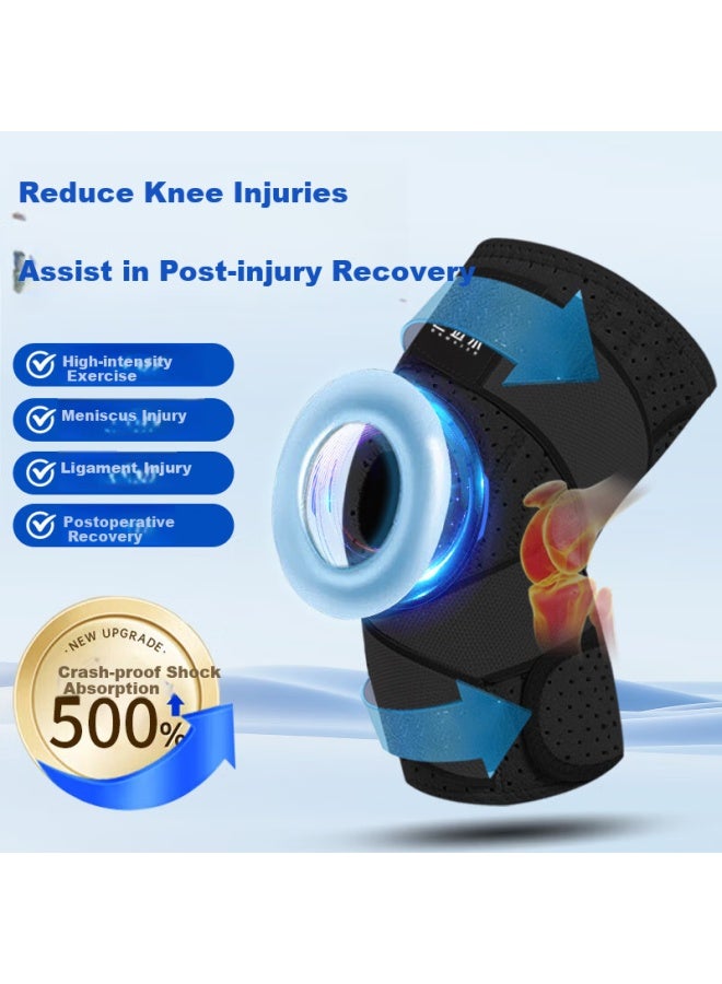 Bamel Baimaier Knee Brace For Men And Women, Professional Medical Grade Knee Support For Meniscus Injury, Fluid Aculation, Running, Hiking - Image 4