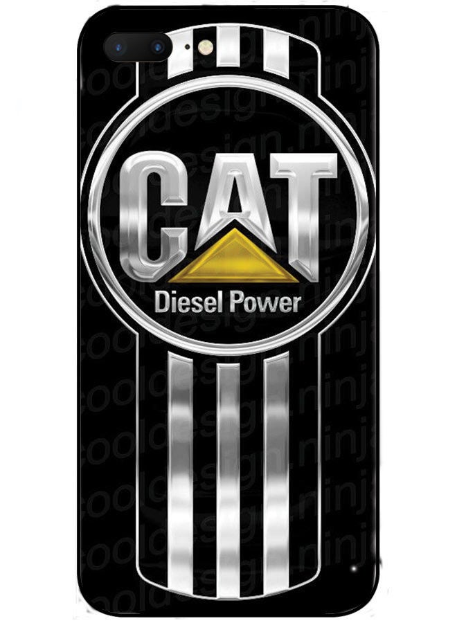 EYE CATCH Protective Case Cover For Apple iPhone 8 Plus Cat Diesel Power  - Image 1