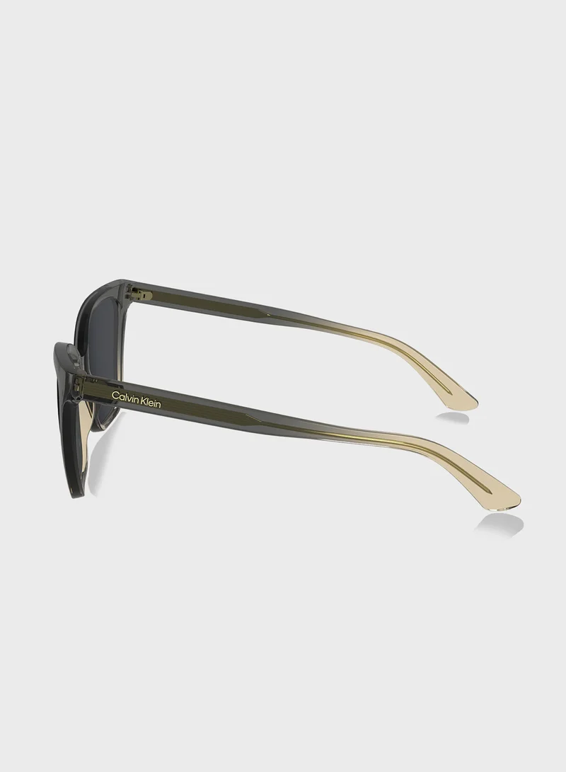 كالفن كلاين Cat Eye Sunglasses
