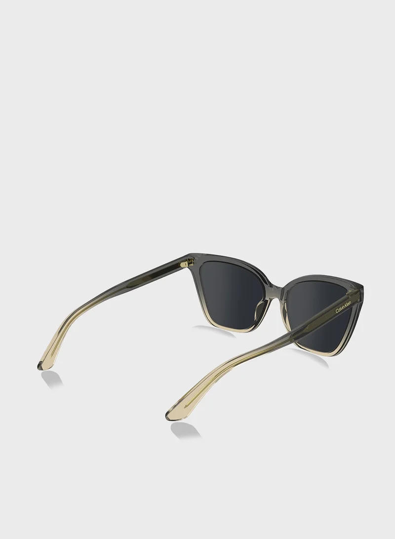 كالفن كلاين Cat Eye Sunglasses