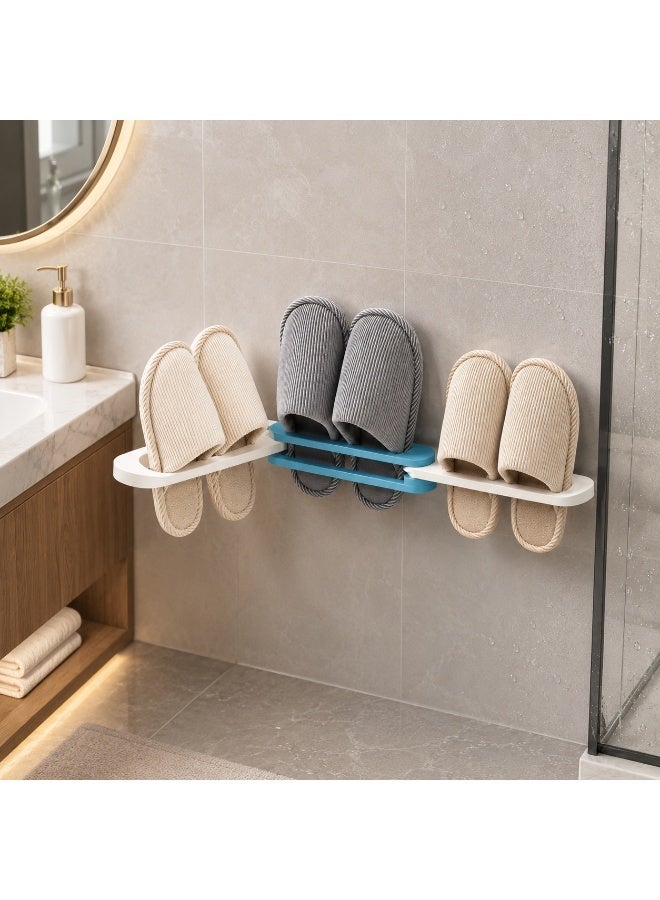 Innovative 3-in-1 shoe designer designed for individuals – self-adhesive bathroom chain organizer without drilling – the perfect solution to make the most of your options. - Image 5