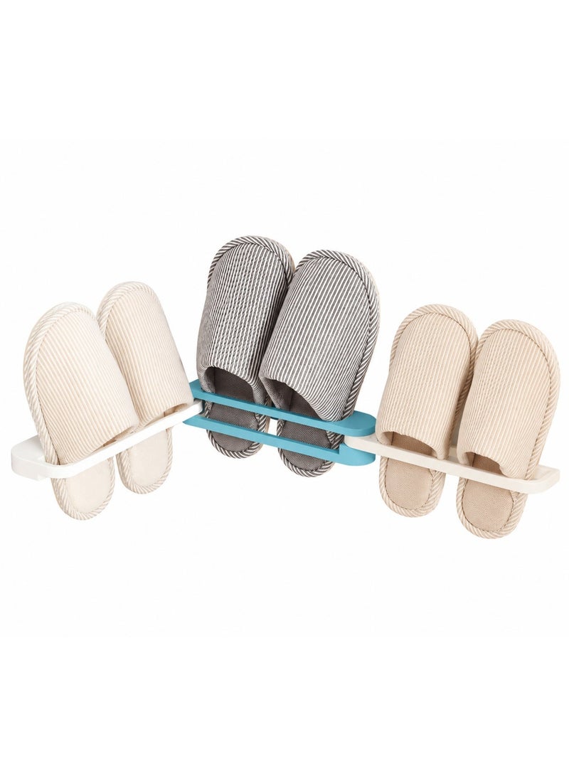 Innovative 3-in-1 shoe designer designed for individuals – self-adhesive bathroom chain organizer without drilling – the perfect solution to make the most of your options. - Image 1