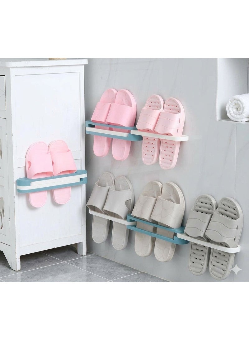 Innovative 3-in-1 shoe designer designed for individuals – self-adhesive bathroom chain organizer without drilling – the perfect solution to make the most of your options. - Image 3