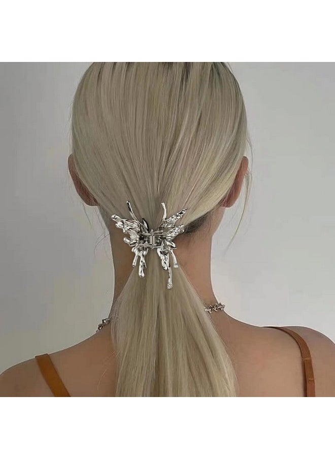 Butterfly Hair Clips Butterfly Claw Clips Silver Hair Clips 2Pcs Y2K Accessories Hair Clips For Women Hair Clips Moving Butterfly Hair Clips - pzsku/Z083B7FDF9EF6FBC407D7Z/45/_/1696664707/0743cb83-e04a-40f8-b4b5-520f5952a3d9