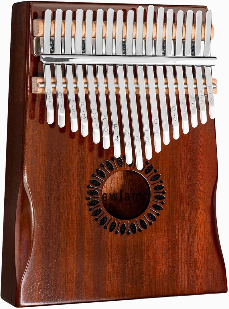 Newlam Kalimba Thumb Piano 17 Keys, Portable Mbira Finger Piano Gifts for Kids and Adults Beginners - Image 1