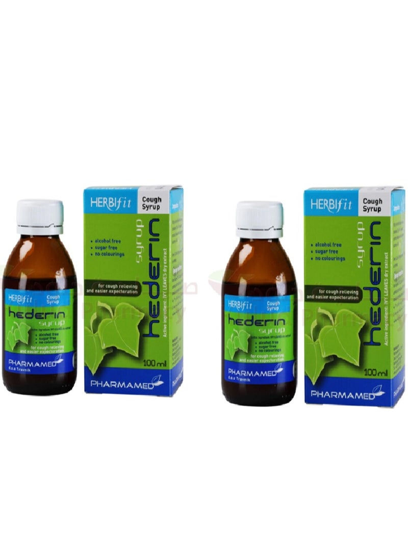 Hederin Syrup 100ml Twin Pack