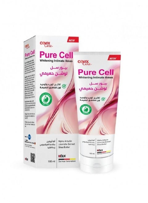 Pure Cell Intimate Areas Whitening Lotion Alpha Arbutin Licorice And Shea Butter Extract 100ml