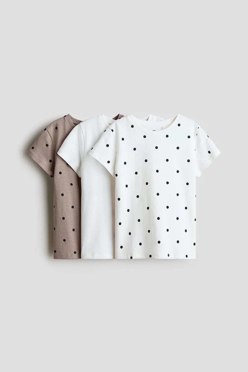 H&M 3-pack T-shirts