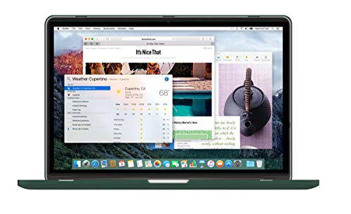 UESWILL Smooth Matte Hard Shell Case Cover Compatible with MacBook Pro 13 inch with Retina Display (No CD-ROM,No USB-C) (Model: A1502/A1425, Version Late 2012/2013 / 2014 / Early 2015), Midnight Green - Image 4