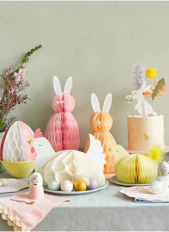 Meri Meri Easter Honeycomb Decorations