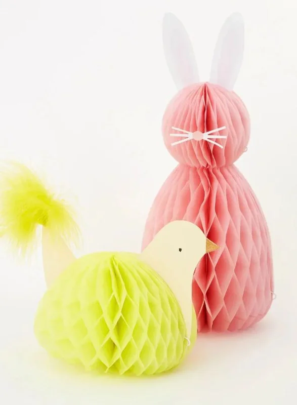 Meri Meri Easter Honeycomb Decorations