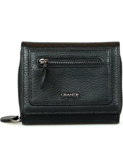 Grande 2744 Genuine Leather Women's Wallet Black  - Image 1