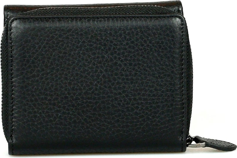 2744 Genuine Leather Women's Wallet Black