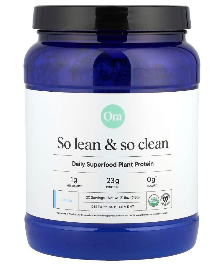 So Lean & So Clean Daily Superfood Plant Protein Vanilla 21.8 oz (618 g)