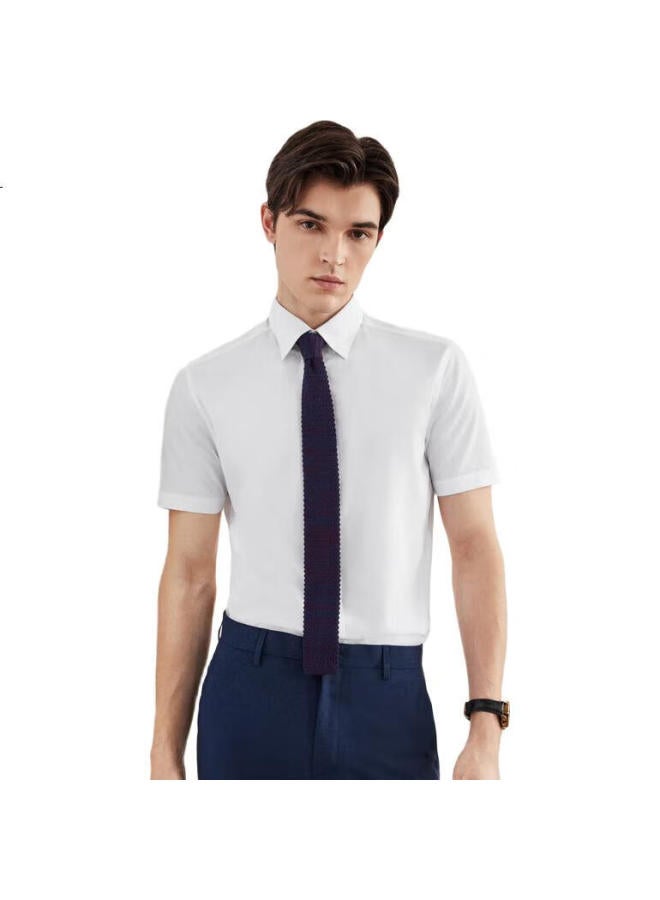 G2000 Mall Same Style Cotton Blend Skin-Friendly Dot Short Sleeve Shirt 41131982G2 White 07 - Image 2