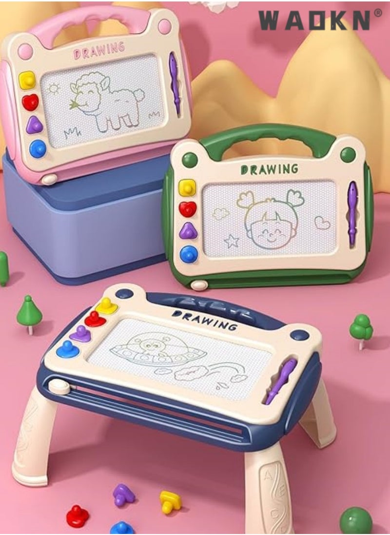دبليو أيه أو كي أن - لوحات الرسم المغناطيسي ، 1-2-year-olds خربش لوحات - تنمية الإبداع في التعليم والتعلم ولعب الأطفال ، 1 ، 2 ، 3-year-olds المهارات الحركية الدقيقة - مستكشف صغير هدية مثالية لعيد ميلاد - Image 1