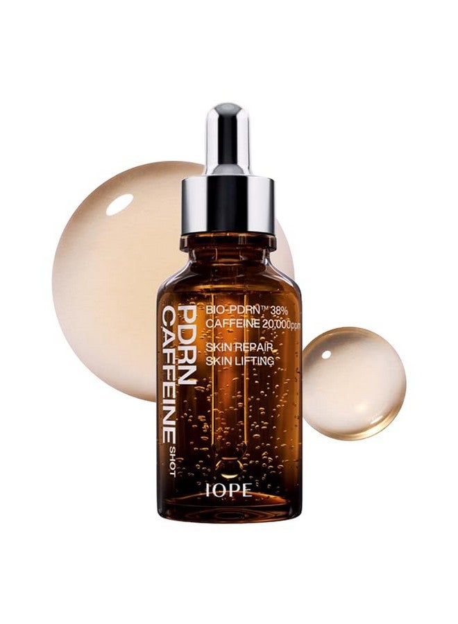IOPE BIO-PDRN Caffeine Shot Face Serum - Plant Based Anti-aging Serum, Structural Lifting Visibly for Wrinkle Care, Hydrating with Caffeine for Saggy Skin, 1.01 fl oz - Image 1