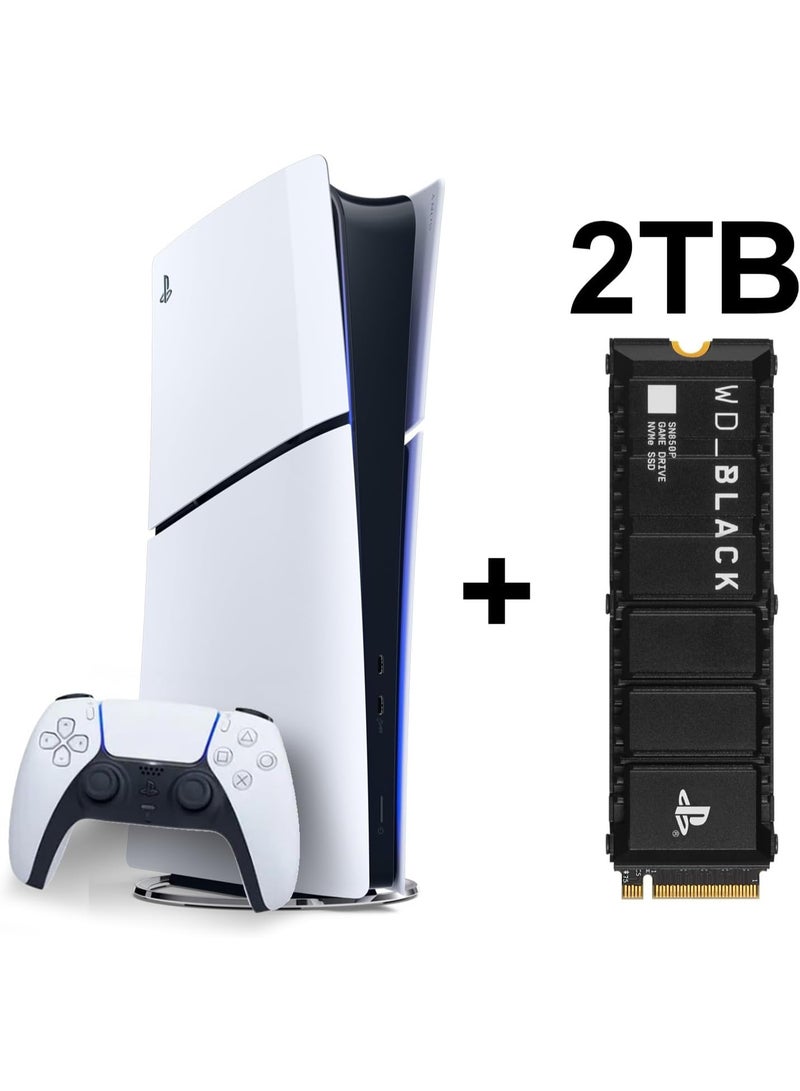 Sony PlayStation 5 Digital Console + Western Digital WD Black 2TB SSD, 2 Year Manufacturer Warranty (KSA Version) - Image 5