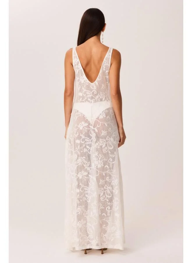 SNDYS Ventura Lace Maxi Dress