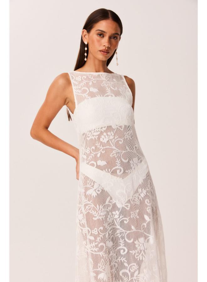SNDYS Ventura Lace Maxi Dress - Image 4