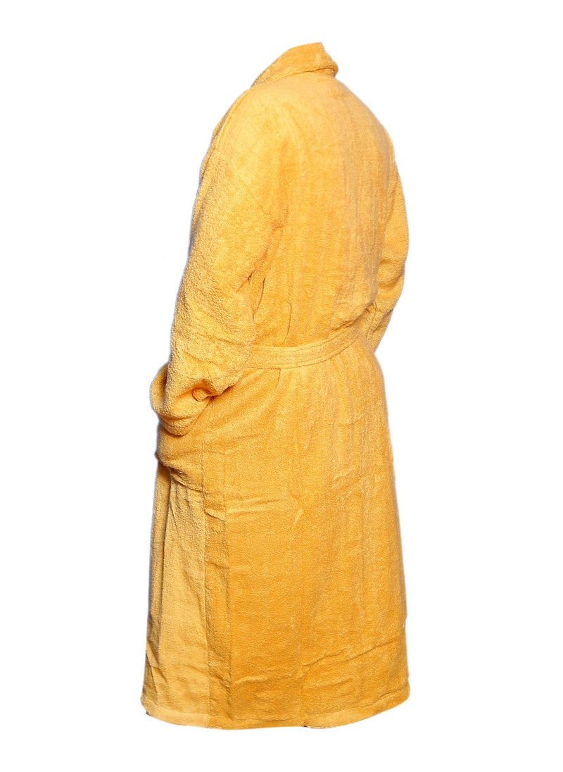 AZM TOWEL Zero twist cotton bathrobe 450 GSM High Quality Super luxury, high absorbent Size L/XL  - Image 3