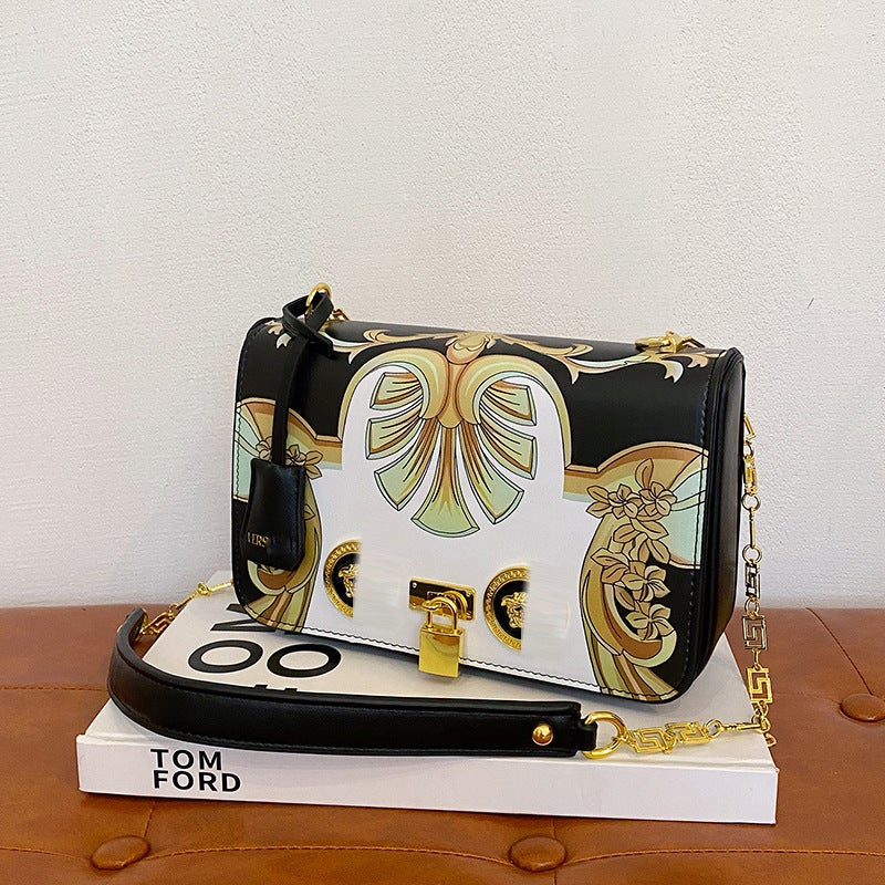 Niche Design High-Grade Messenger Bag 2023 New Chanel Style Fashionable Western Style Chain Shoulder Messenger Bag For Women - Image 3