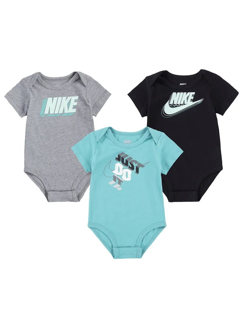 Nike Infant 3 Pack Jdi Block Bodysuit