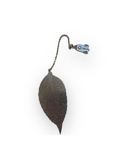 Generic Bookmark Golden Metal  With A Rocket Necklace 
