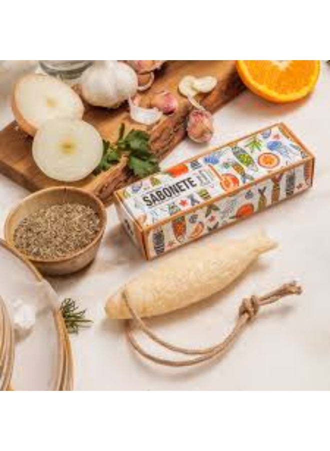 كاستيلبل صابون كاستيلبيل على شكل سردين على حبل بالبرتقال وإكليل الجبل 80 جرام - Image 2