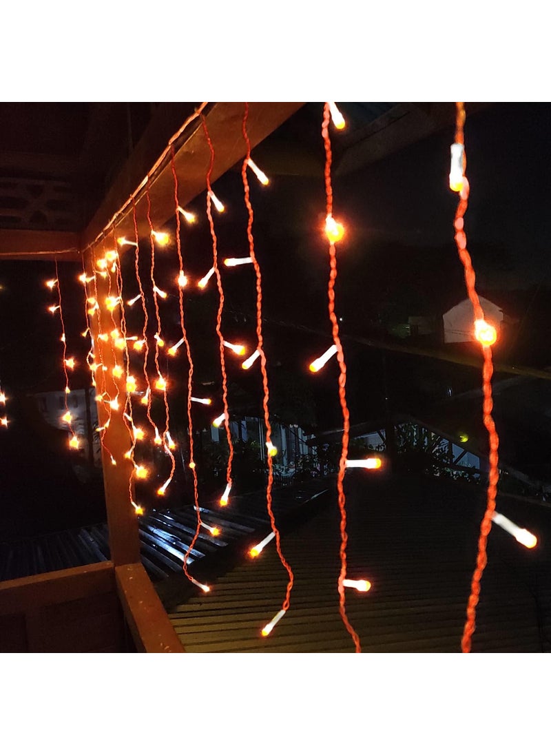 Philips - PHILIPS Starlit 12 Meter 72 LEDs String Light for Decoration Festival LED String Light for Diwali Christmas and Home Decoration Amber Pack of 3 - Image 1
