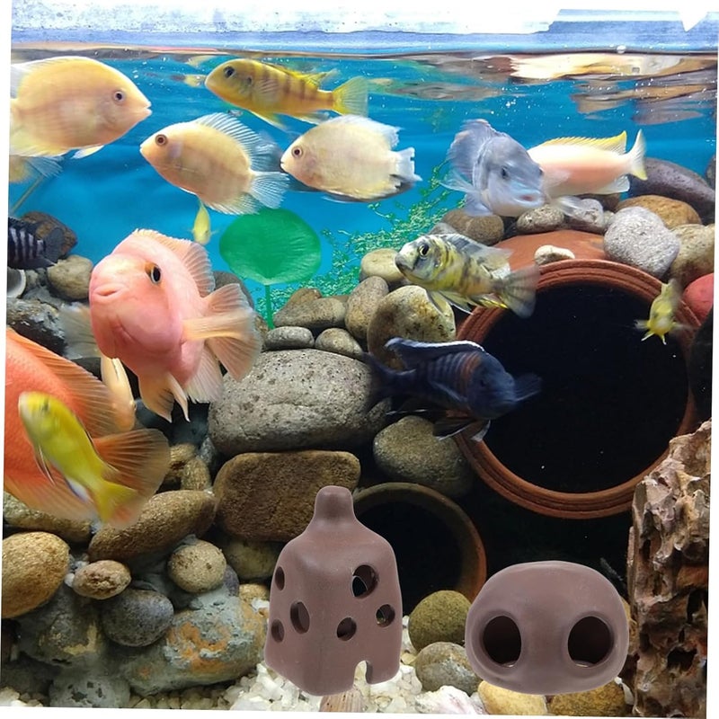 Various color options Didiseaon 3pcs Fish Tank Hideout Cave Aquarium Decoration for Fish and Shrimp Hiding Place for Breeding and Shelter Compact Landscape Adornment Storage burden minimized build Non sticky surface Strategic warehouse site Wide daily application Ventilated design Globally popular elegant design Well-engineered versatile build Cost effective upgraded craftsmanship Diverse requirement fit Repeated detach compatible build Multi-color available build Standard fit Durability boost selected material All temp range compatible build No overseas transit wait Gulf mainstream practical design Flexible trendy construction Stable local goods source Multi usage Cost effective global grade quality Simple upgraded construction Pre-sale confirmed stock Popular trusted craftsmanship Budget friendly premium quality - Image 2