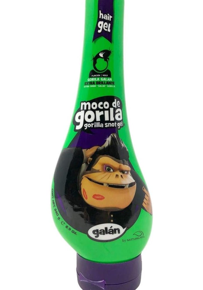 Moco De Gorila Gel Galan Strong Hold Molding Gel 11.9 oz - Extra Shine Hair Gel - Image 1