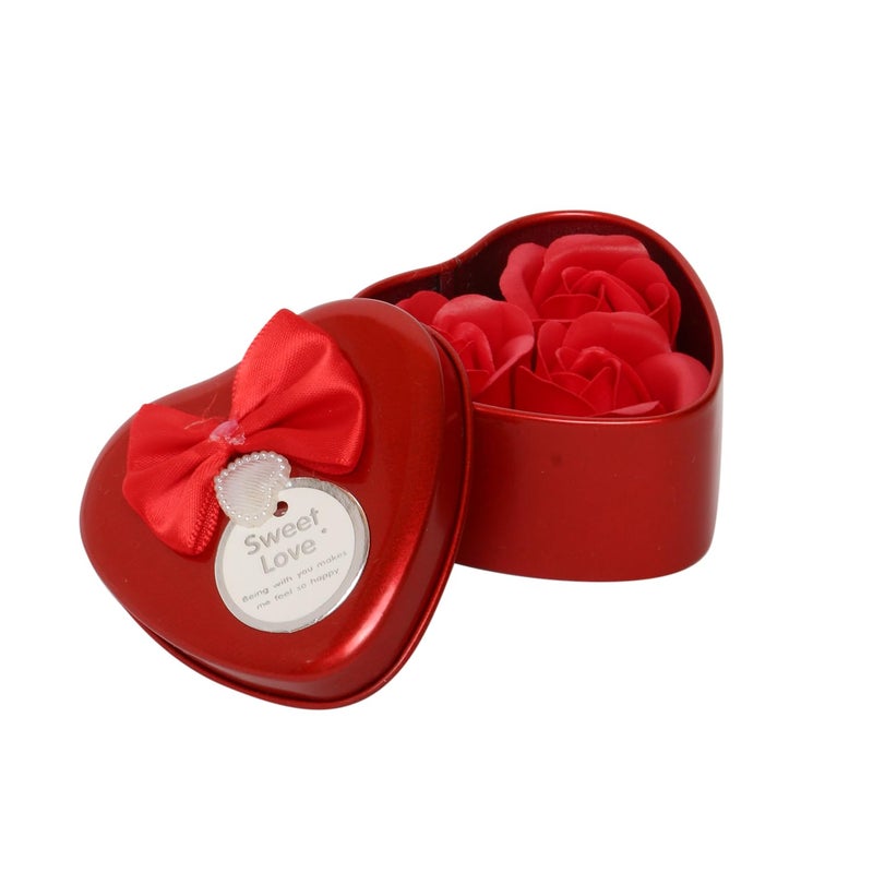 The Flying Tree The Flying Tree Special 24 K Gold Plated Red Rose with Small Teady Valentine Gift for GirlfriendBoyfriendHusbandWife Red - Image 3