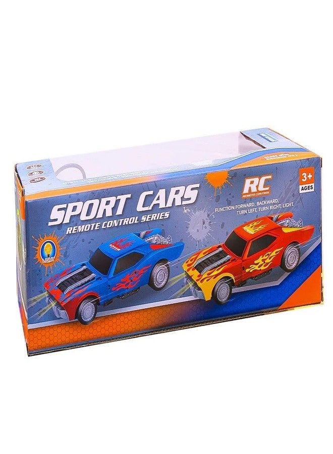Giptoc 1:14 RC Sport Car - Four-Way Remote Control Racing Car with Lights | High-Speed Simulation Toy Car for Kids - Image 4