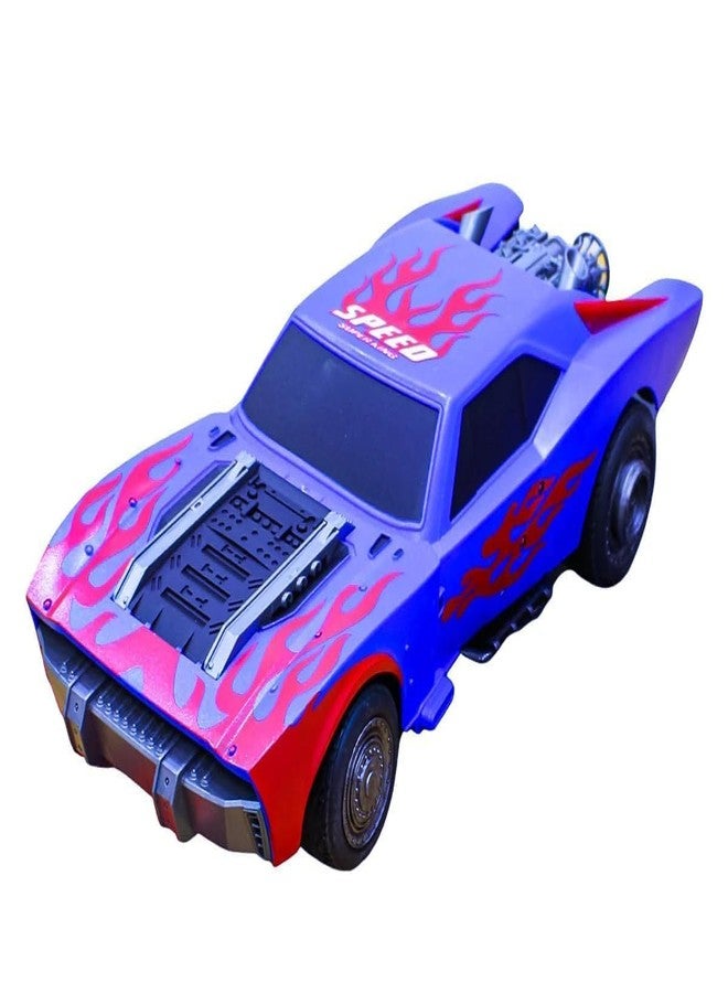 Giptoc 1:14 RC Sport Car - Four-Way Remote Control Racing Car with Lights | High-Speed Simulation Toy Car for Kids - Image 1