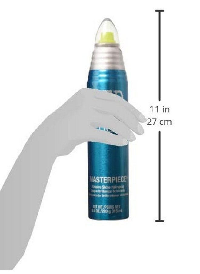 TIGI سبراي الشعر Bed Head Masterpiece Massive Shine سعة 9.5 أونصة (عبوة من 3 قطع)  - Image 5