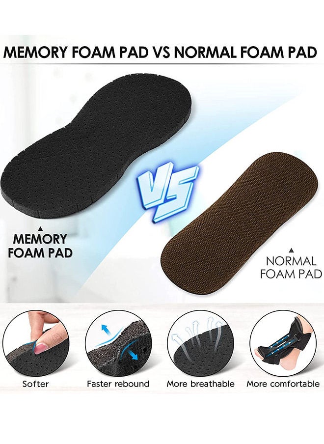 Generic - 1-Piece Plantar Fasciitis Night Splint Brace with Soft Memory Foam Pad Ankle Brace for Relief Achilles Tendonitis Relief Foot Drop Heel Arch Pain Support - Image 1