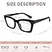 REAVEE Oprah Style Reading Glasses for Women Blue Light Blocking Computer Fashion Readers with Spring Hinge and Glasses pouch BlackPinkTortoise 05 - Image 4