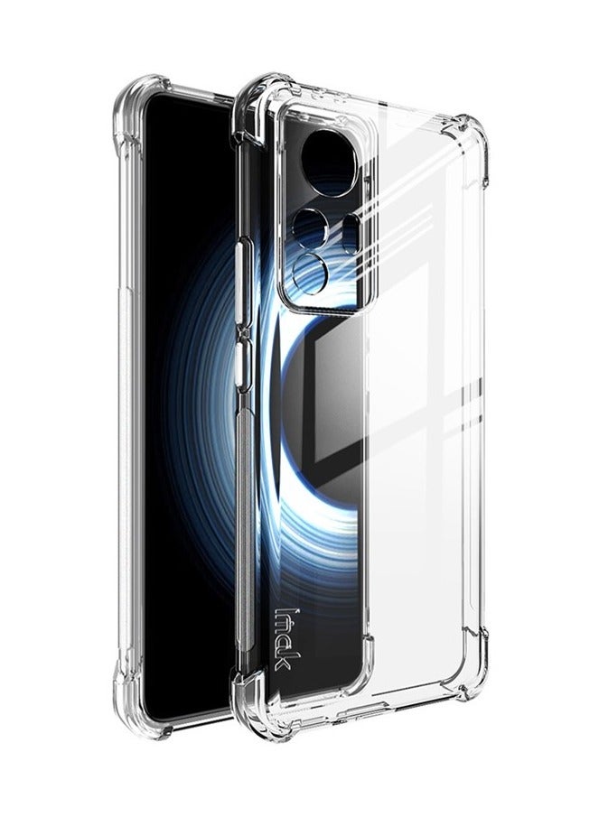 UNBLACK Compatible With Xiaomi 12T Pro Clear Back Cover Case Ultra Clear Best Camera Protection- Clear