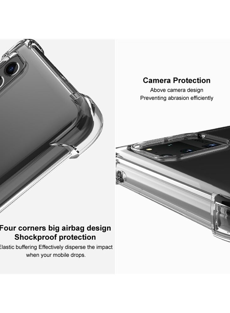 UNBLACK Compatible With Xiaomi 12T Pro Clear Back Cover Case Ultra Clear Best Camera Protection- Clear
