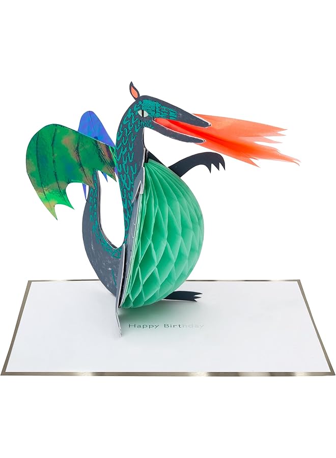 erorex Honeycomb Dragon Stand Up Card - Image 1