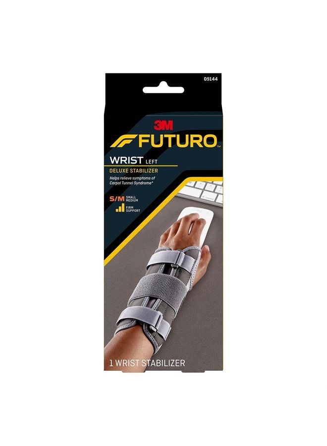 FUTURO FUTURO Deluxe Wrist Stabilizer Left Hand, S/M - Image 1
